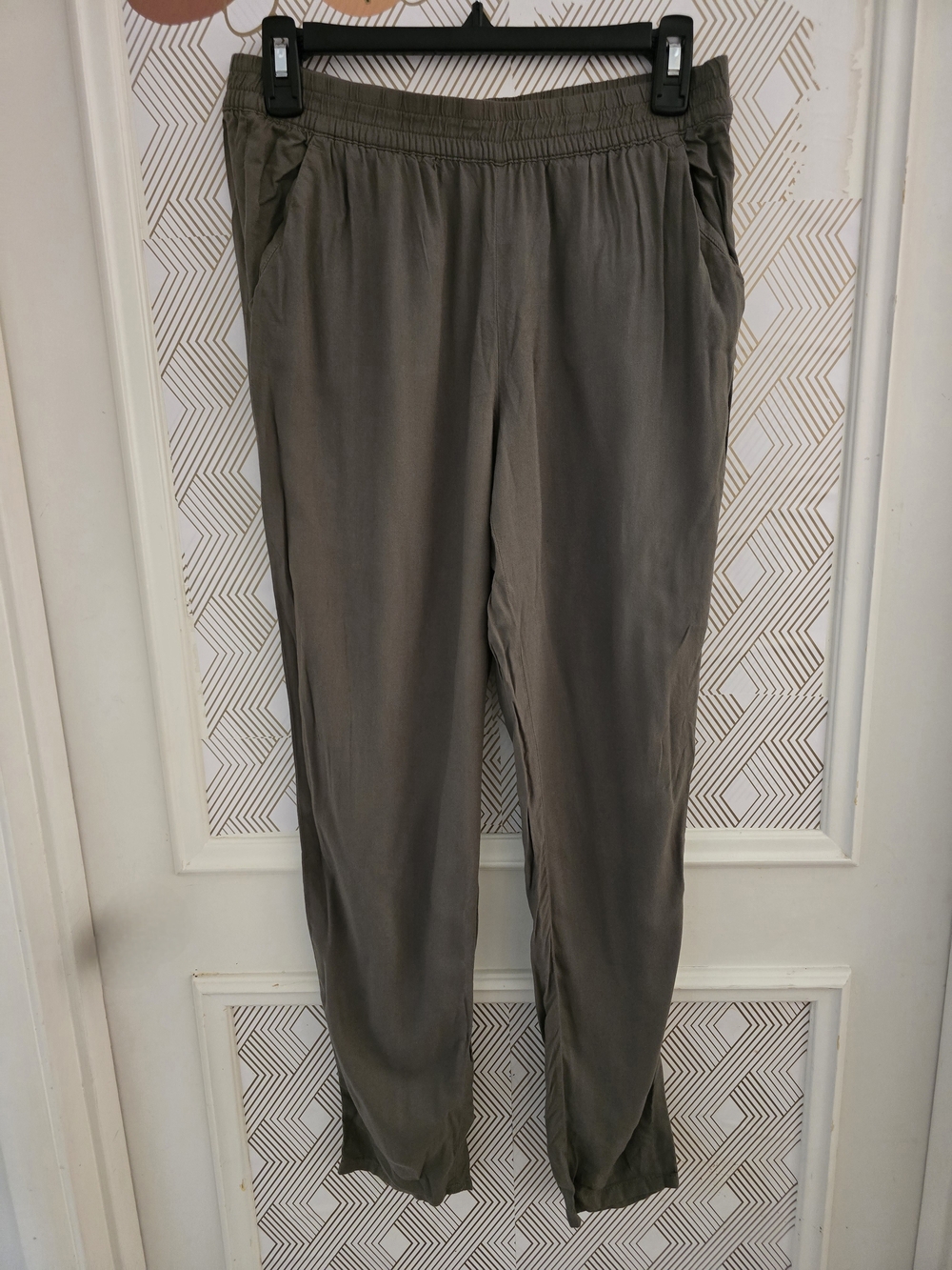 H&M Olive Utility Pull-On Pants